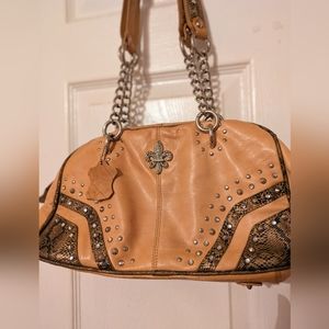 Y2K Fleur De Lis Purse
